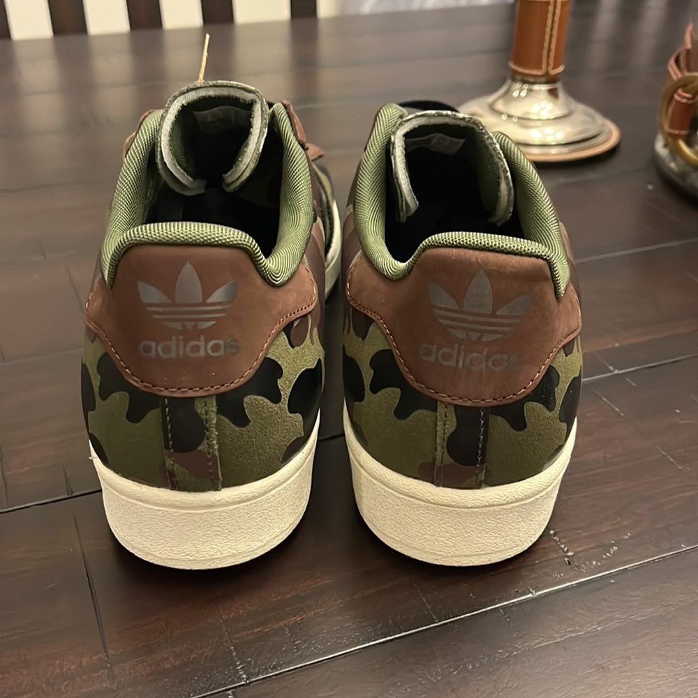 Adidas Superstar Shoes Sneakers HQ8866 new camo camouflage Mens Sizes - Picture 8 of 12